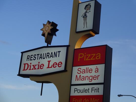 Sur le parking du Dixie Lee